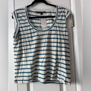 Veronica Beard Linen Tee NWT